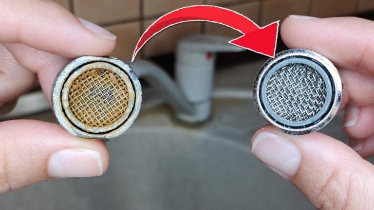 Clean a Faucet Aerator